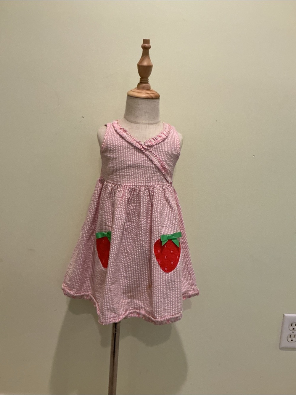 Gymboree Pink Strawberry Pocket Sundress